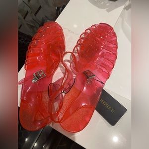 Jelly sandals brand new with tags